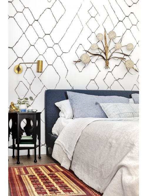 Tapis teimani 3'0" x 4'7" en laine