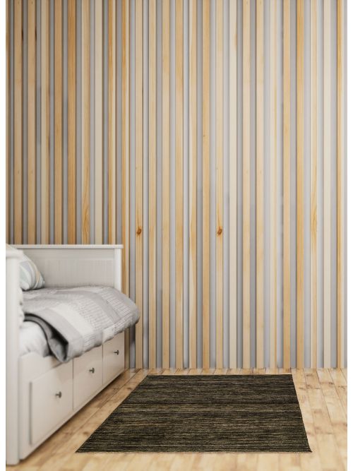 Pakistani Pak Finest Gabbeh 4'0" x 5'11" Hand-knotted Wool Rug 