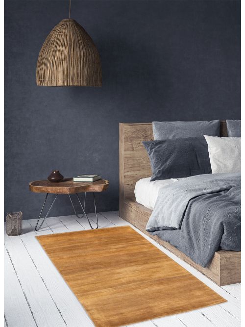 Pakistani Pak Finest Gabbeh 4'8" x 6'7" Hand-knotted Wool Rug 