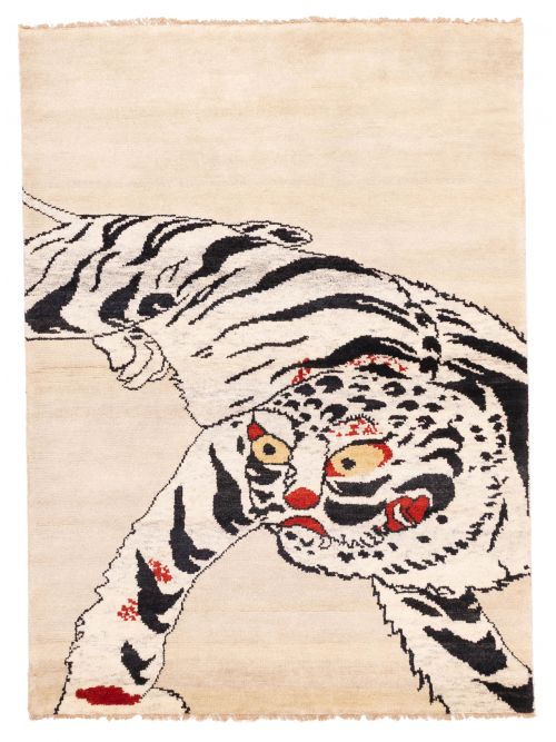 Tapis peshawar ziegler 5'1" x 6'11" en laine