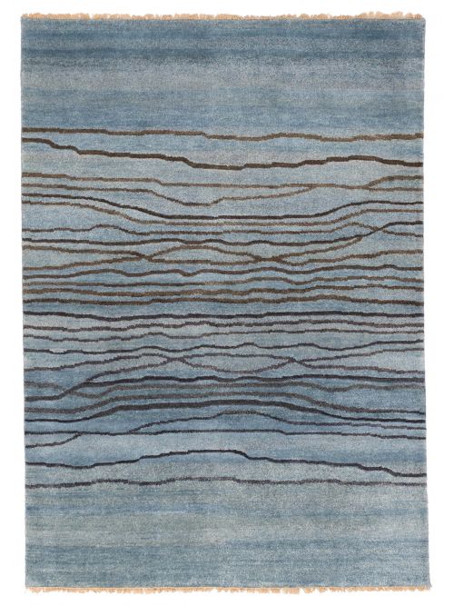 Pakistani Peshawar Ziegler 5'1" x 7'1" Hand-knotted Wool Rug 