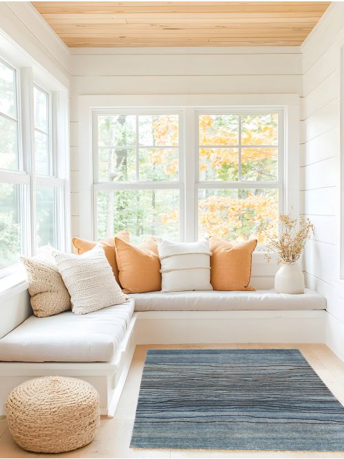 Pakistani Peshawar Ziegler 5'1" x 7'1" Hand-knotted Wool Rug 