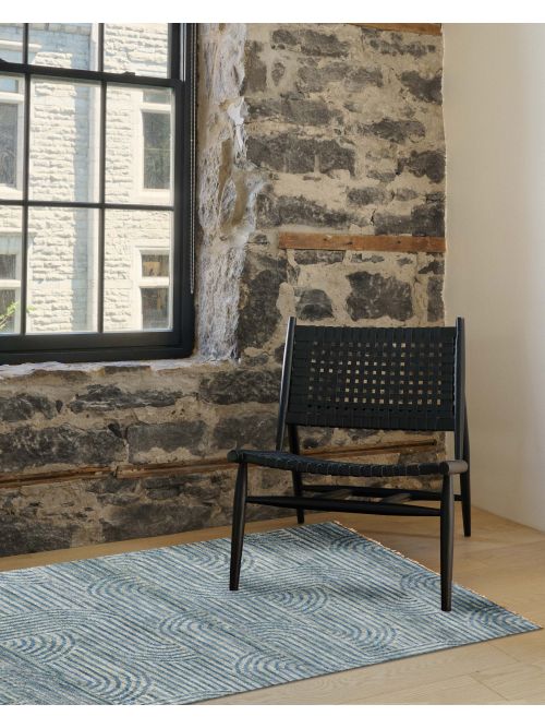 Pakistani Peshawar Ziegler 5'1" x 6'11" Hand-knotted Wool Rug 