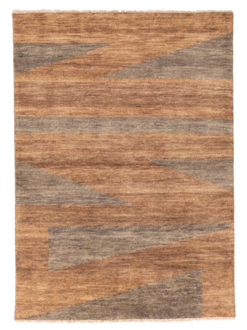 Pakistani Peshawar Ziegler 4'11" x 6'10" Hand-knotted Wool Rug 