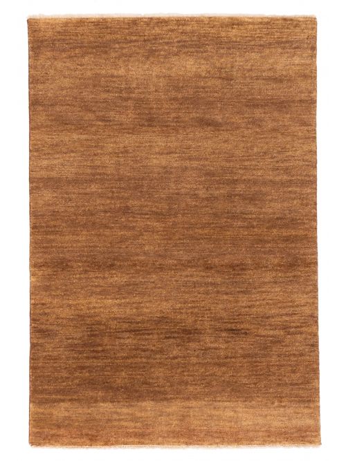 Pakistani Pak Finest Gabbeh 4'0" x 6'0" Hand-knotted Wool Rug 