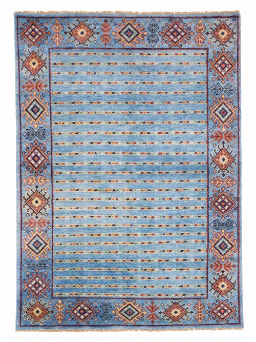 Pakistani Peshawar Ziegler 5'8" x 7'11" Hand-knotted Wool Rug 