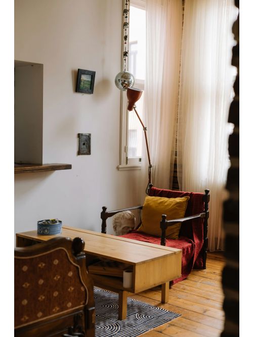 Pakistani Peshawar Ziegler 4'11" x 6'11" Hand-knotted Wool Rug 