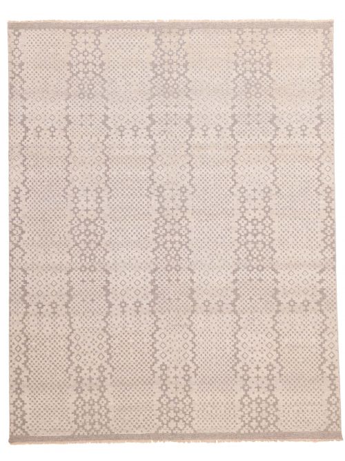 Indian Tangier 8'3" x 10'3" Hand-knotted Wool Rug 