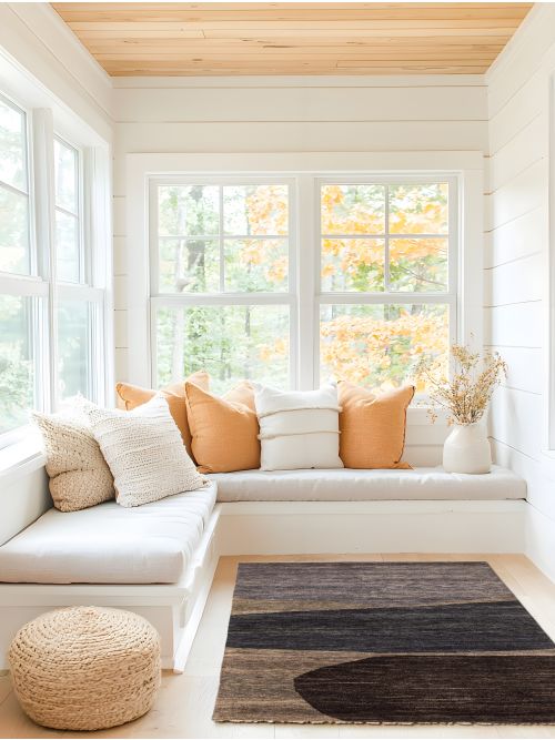 Tapis peshawar ziegler 4'11" x 6'10" en laine