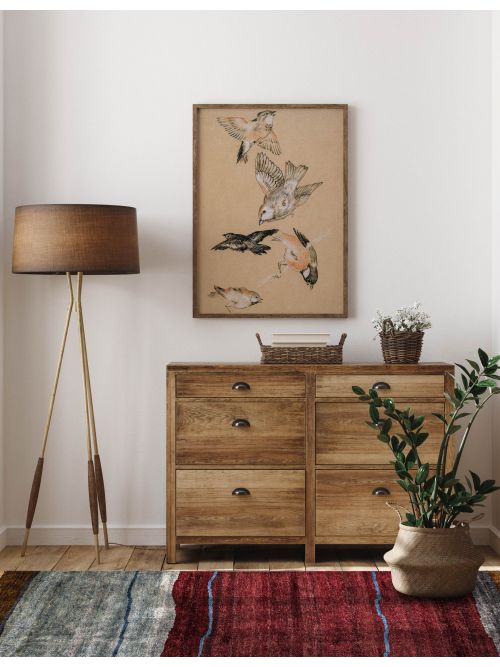 Tapis peshawar ziegler 5'0" x 7'1" en laine