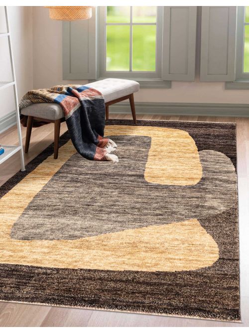 Pakistani Peshawar Ziegler 5'1" x 6'9" Hand-knotted Wool Rug 