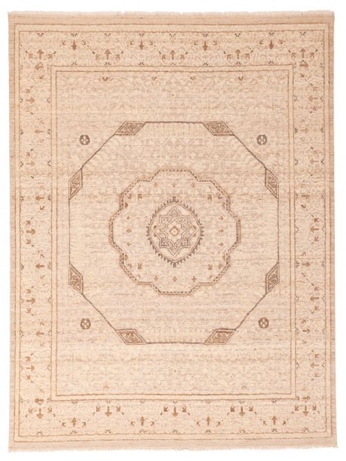 Indian Tangier 8'2" x 10'8" Hand-knotted Wool Rug 