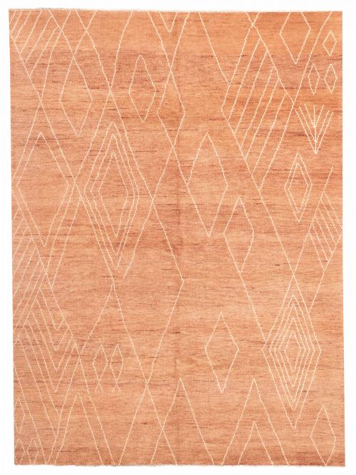 Indian Tangier 9'0" x 12'0" Hand-knotted Wool Rug 