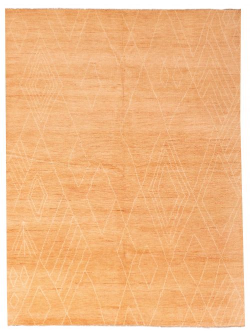 Indian Tangier 9'1" x 11'10" Hand-knotted Wool Rug 