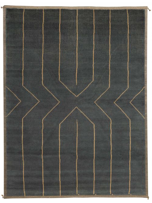 Pakistani Pak Finest Marrakesh 9'0" x 11'9" Hand-knotted Wool Rug 