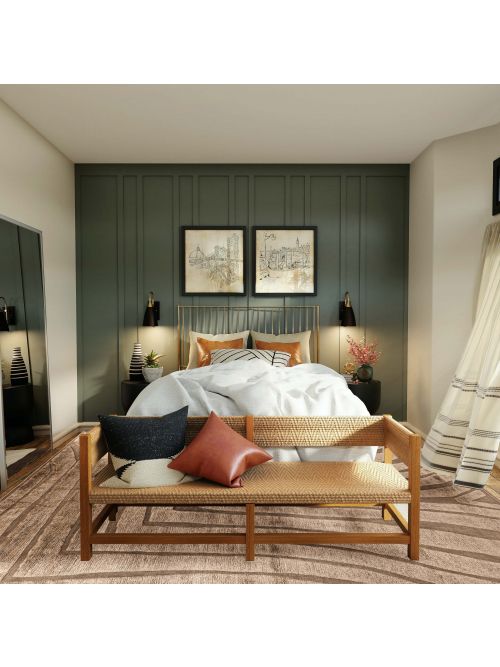 Pakistani Pak Finest Marrakesh 8'11" x 12'0" Hand-knotted Wool Rug 