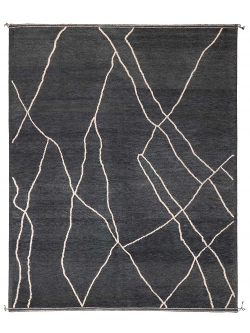 Pakistani Pak Finest Marrakesh 9'5" x 11'8" Hand-knotted Wool Rug 