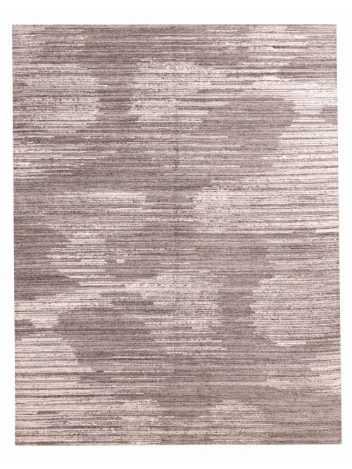 Indian Elysian 7'9" x 9'11" Hand Loomed Wool Rug 