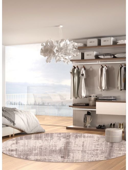 Indian Elysian 6'0" x 6'0" Hand Loomed Wool Rug 