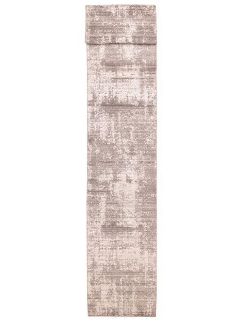 Indian Elysian 2'6" x 13'9" Hand Loomed Wool Runner Rug 