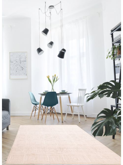 Indian Elysian 8'1" x 9'9" Hand Loomed Wool Rug 