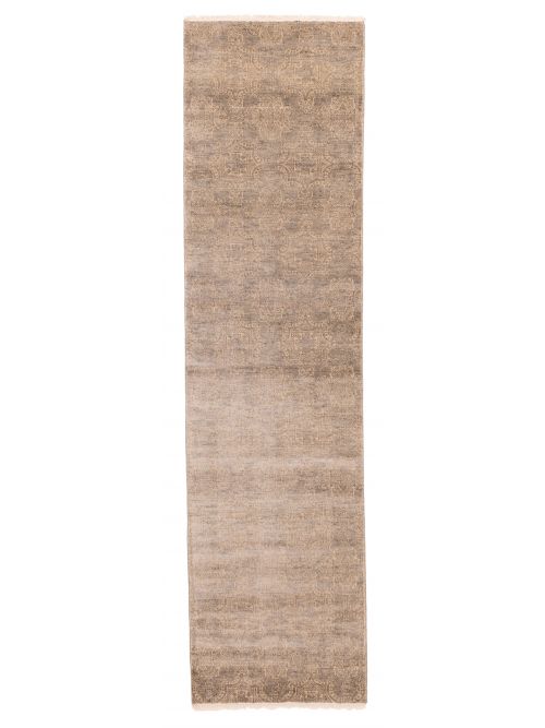 Tapis héritage 2'6" x 10'2" en laine & soie artificielle