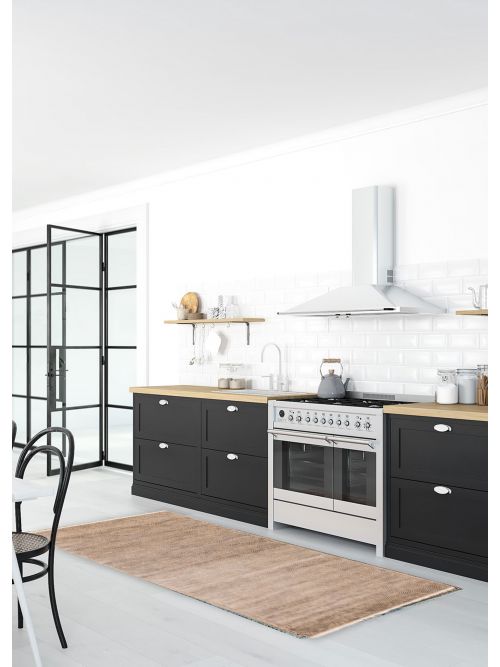 Tapis héritage 2'6" x 10'2" en laine & soie artificielle