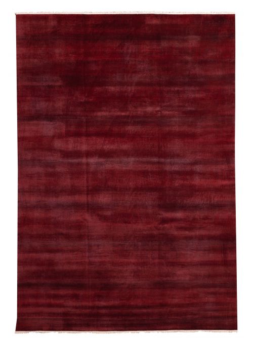 Indian Finest Silk Shadow 10'0" x 14'3" Hand-knotted Wool Rug 