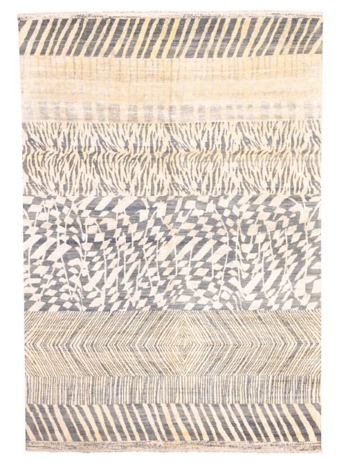 Indian Legacy 9'10" x 14'0" Hand-knotted Silk & Wool Rug 