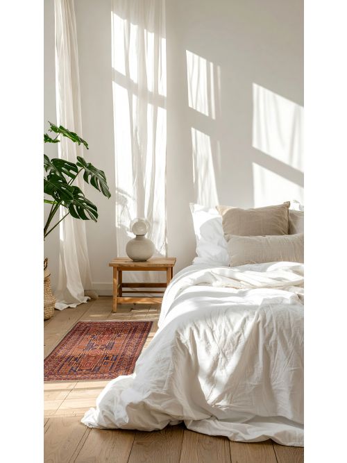 Afghan Teimani 2'9" x 4'8" Hand-knotted Wool Rug 