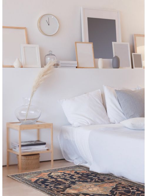 Turkish Antalya Vintage 3'5" x 6'3" Hand-knotted Wool Rug 