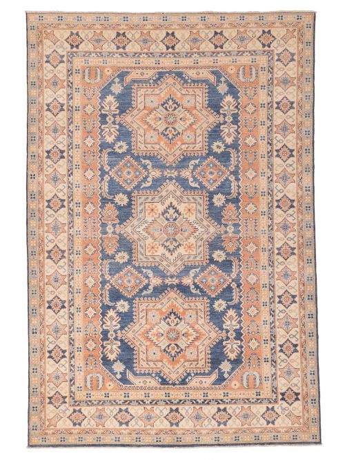 Afghan Finest Ghazni 6'6" x 9'8" Hand-knotted Wool Rug 
