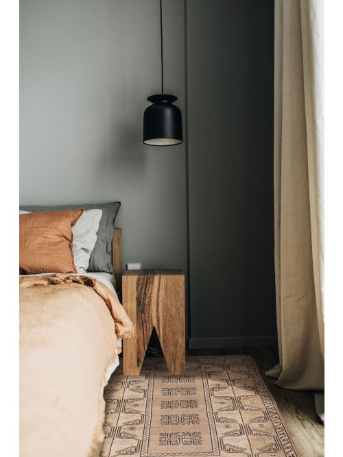 Persian Style 4'1" x 6'3" Hand-knotted Wool Rug 