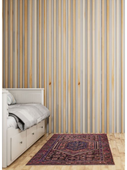 Tapis antalya vintage 4'2" x 6'4" en laine