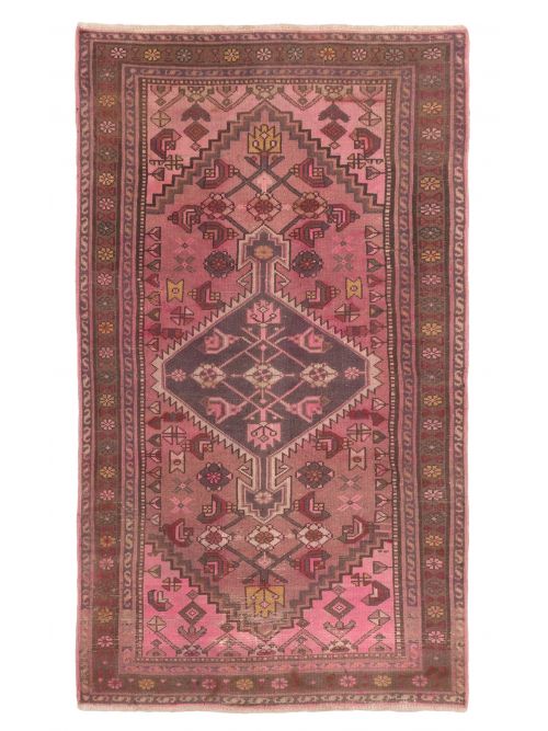 Turkish Color Transition Hand-knotted Wool Rug, 102 x 175 cm