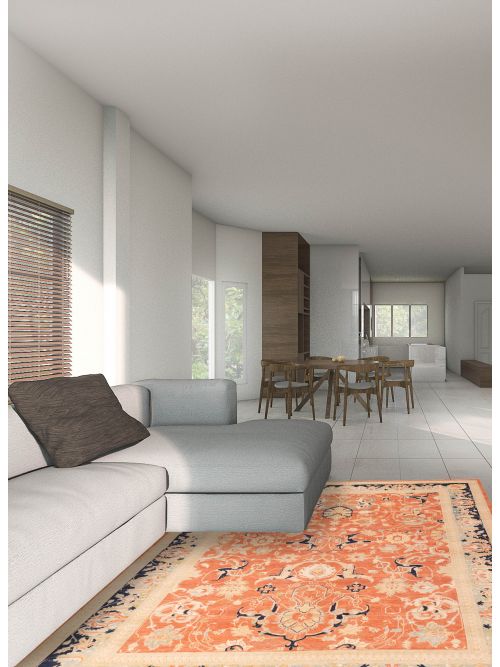 Pakistani Pako Persian 18 Of 20 8'11" x 12'0" Hand-knotted Wool Rug 