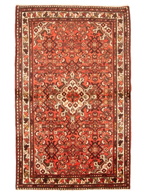 Persian Style 3'5" x 5'7" Hand-knotted Wool Rug 