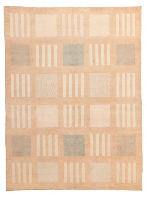 Pakistani Peshawar Ziegler Hand-knotted Wool Rug, 244 x 318 cm