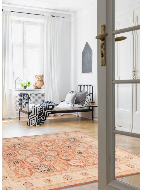 Pakistani Pako Persian 18 Of 20 7'11" x 10'3" Hand-knotted Wool Rug 