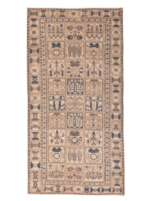 Persian Style Hand-knotted Wool Rug, 147 x 290 cm