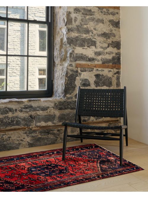 Persian Style 3'5" x 6'3" Hand-knotted Wool Rug 