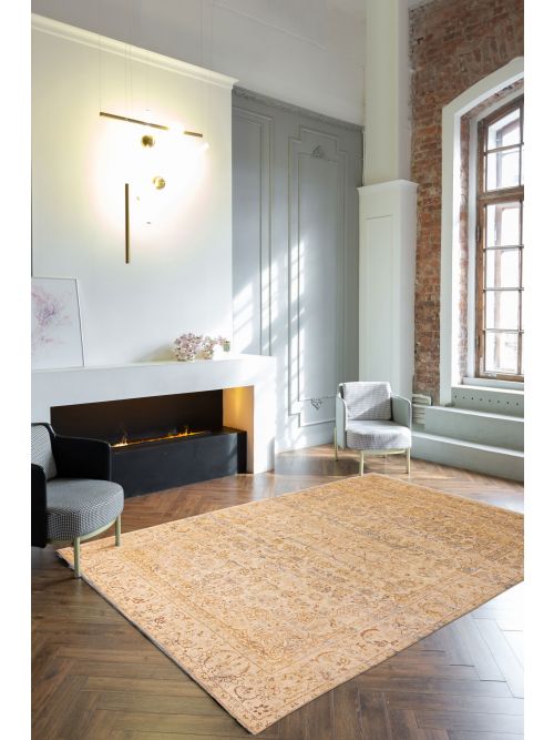 Persian Style Hand-knotted Wool Rug, 297 x 399 cm