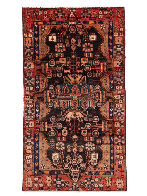 Persian Style 3'8" x 6'9" Hand-knotted Wool Rug 