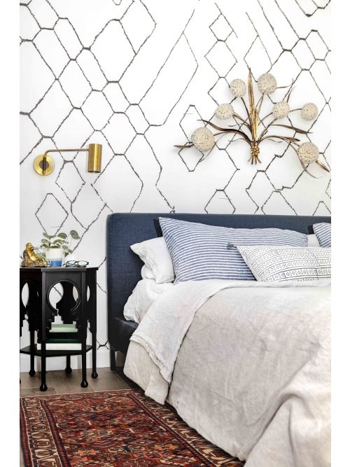 Persian Style 3'5" x 6'10" Hand-knotted Wool Rug 