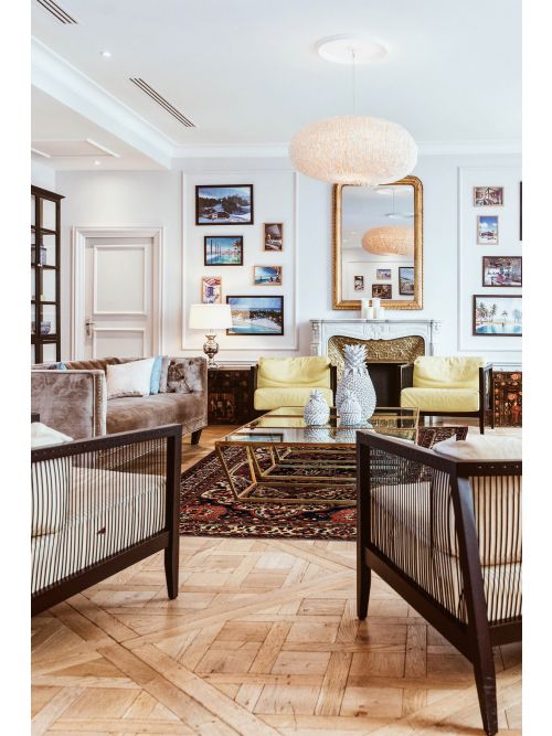 Persian Style Hand-knotted Wool Rug, 226 x 318 cm