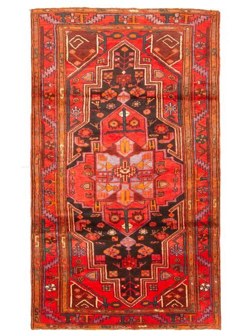 Persian Style 4'7" x 7'8" Hand-knotted Wool Rug 