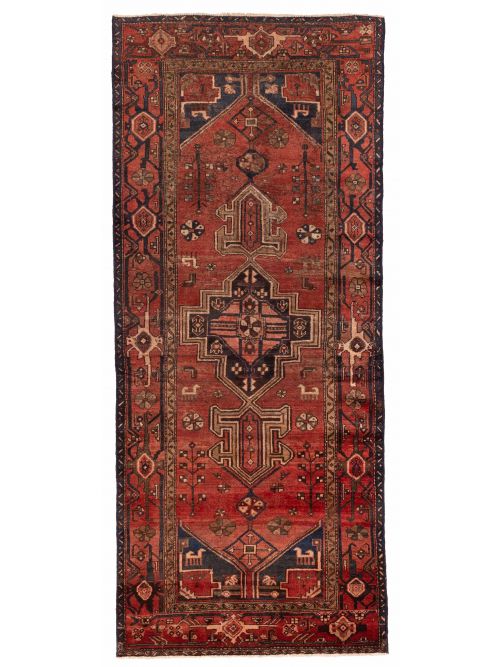 Tapis style persan 4'4" x 10'3" en laine