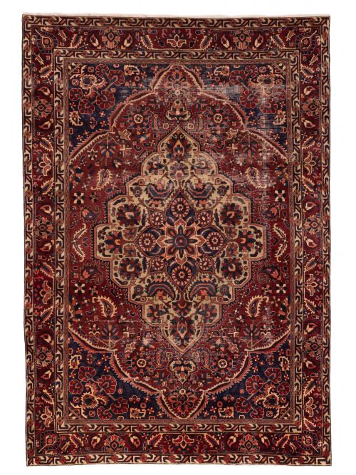 Persian Style 6'9" x 9'11" Hand-knotted Wool Rug 