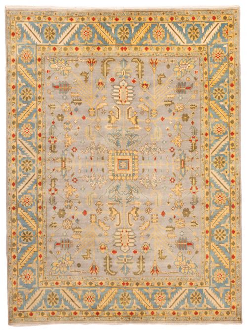 Indian Serapi Heritage 9'11" x 11'11" Hand-knotted Wool Rug 