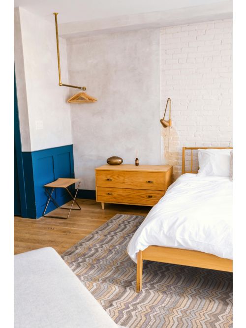 Indian Tangier 9'2" x 11'9" Hand-knotted Silk & Wool Rug 